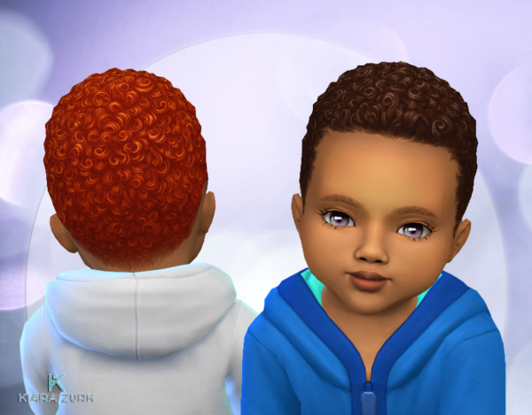 Maxis Match EP13 Short Curl for Infants by simsfinds - The Sims 4 Custom Content