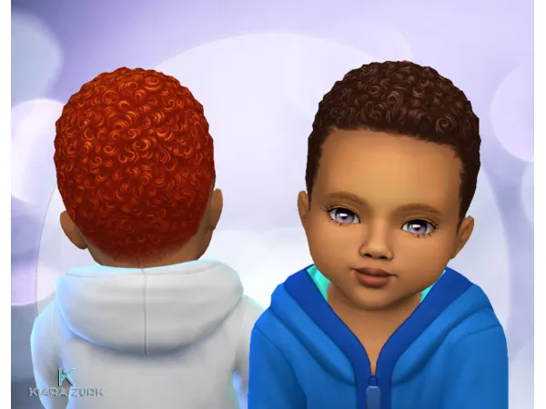 Maxis Match EP13 Short Curl for Infants - The Sims 4 Custom Content