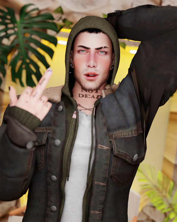 Alpha ibrahim male sim by lamontcreatorr - The Sims 4 Custom Content