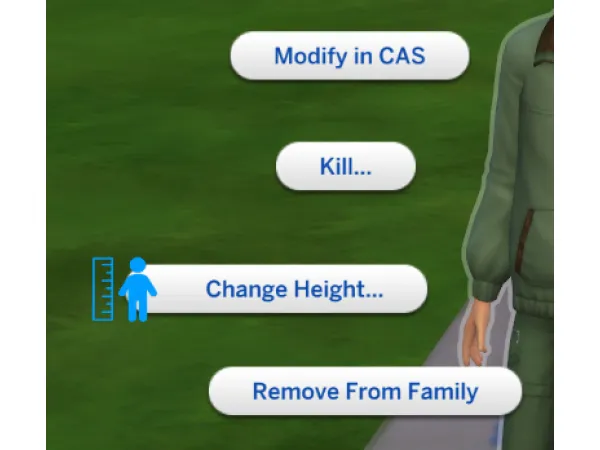 Maxis Match Height Sliders and Gradual Growth Mod by MycroftJr - The Sims 4 Custom Content