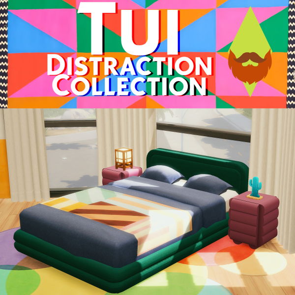Maxis Match Tui Distraction Collection by simsfinds - The Sims 4 Custom Content