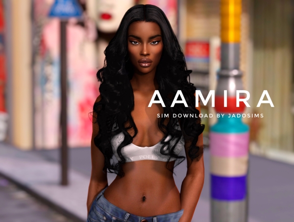 Alpha Aamira (Sim) by shopwithflynnn - The Sims 4 Custom Content