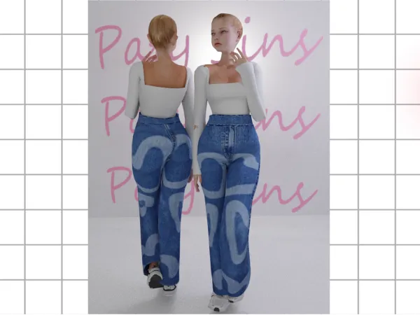 Alpha CalçaCore ( PatySins) - The Sims 4 Custom Content