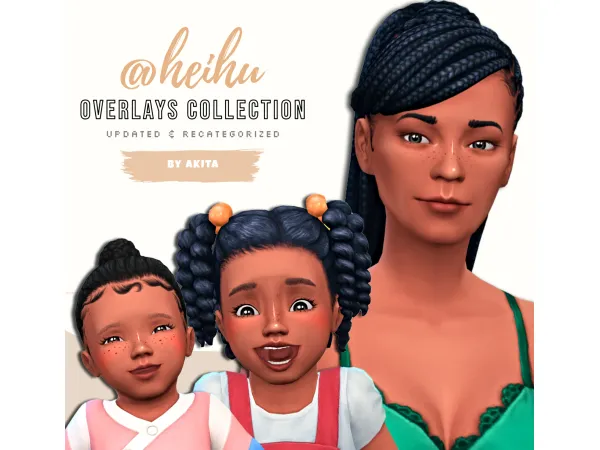 Maxis Match heihu's overlays collection updated for infants recategorized - The Sims 4 Custom Content