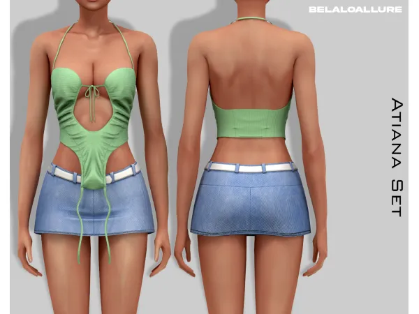 ATIANA SET by Belaloallure