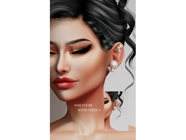 Alpha MADRE PÉROLA by Mably Store - The Sims 4 Custom Content