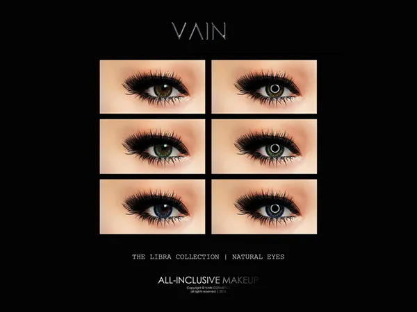 Alpha SLEPHORA_ LIBRA EYE COLLECTION - The Sims 4 Custom Content