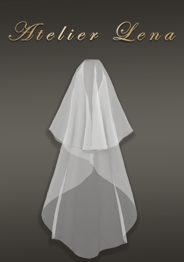 Alpha [Atelier Lena] Middle Two Veil by simsfinds - The Sims 4 Custom Content