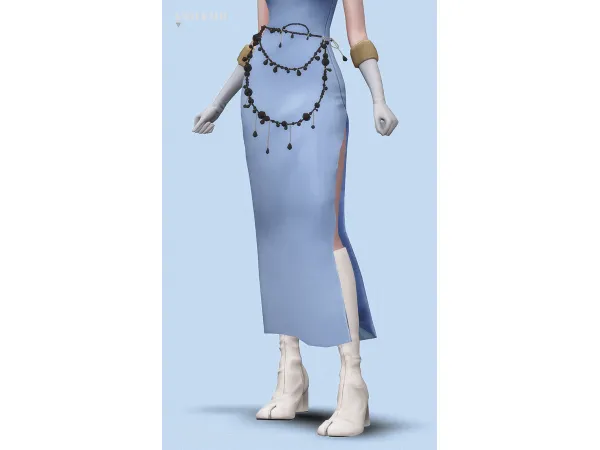 Alpha Creepy Yeha Ulyana Belt by Charonlee SIMS - The Sims 4 Custom Content