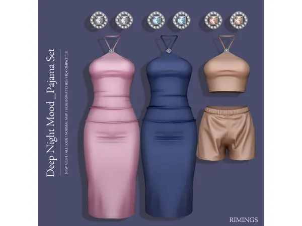 Alpha [RIMINGS] Deep Night Mood by RIMINGS - The Sims 4 Custom Content