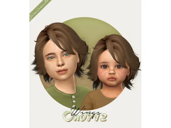 Alpha simiracle Wings ON0712 - The Sims 4 Custom Content