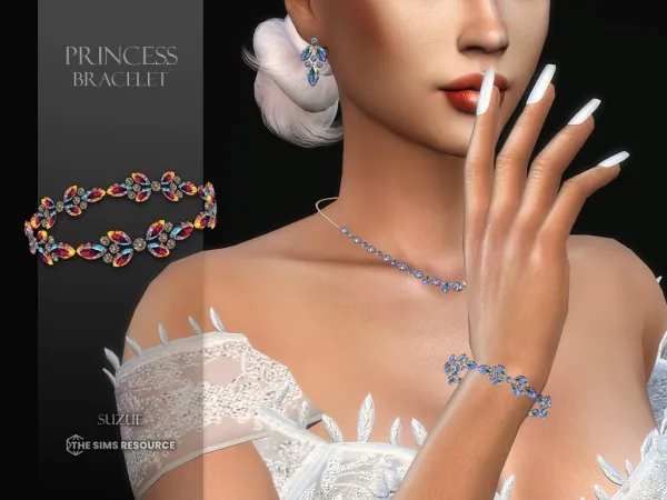 Alpha Princess Bracelet - The Sims 4 Custom Content
