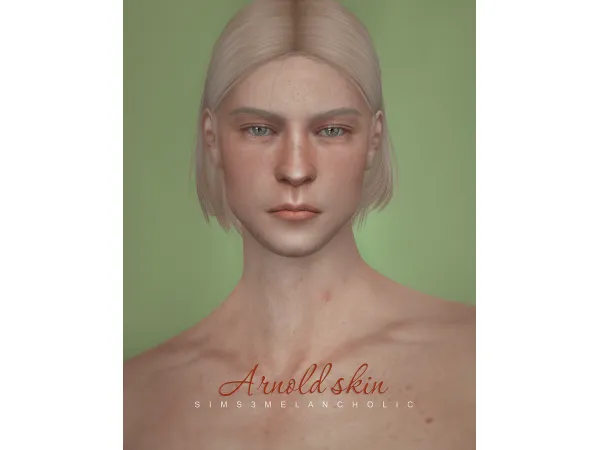 Alpha arnold skin contacts 60 eyelids 2 by sims3melancholic - The Sims 4 Custom Content