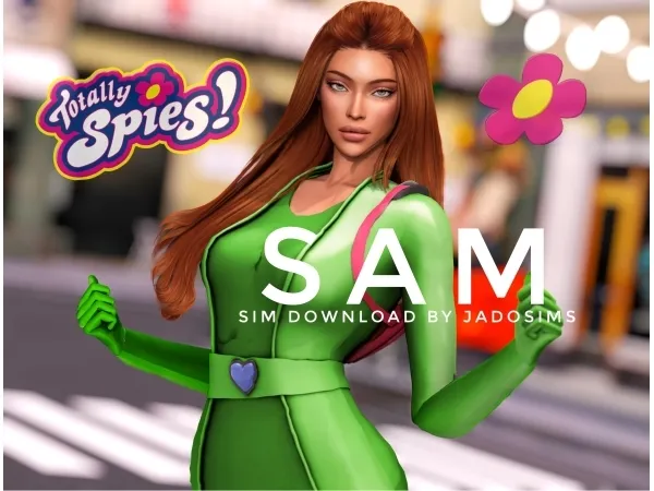 Alpha Sam (Sim) - The Sims 4 Custom Content