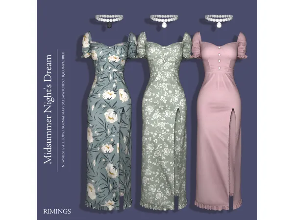 Alpha [RIMINGS] Midsummer Night's Dream by RIMINGS - The Sims 4 Custom Content