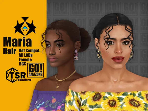 Maxis Match MARIA - The Sims 4 Custom Content