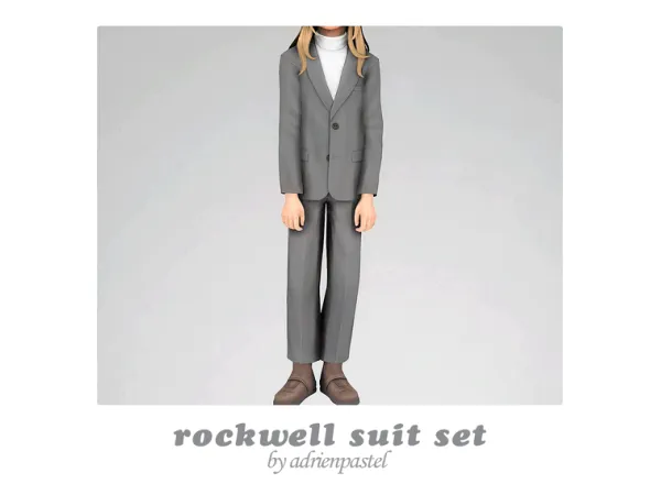 📑 Rockwell Kids Suit Set