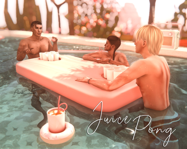 Mix JuicePong 6 group poses by simsfinds - The Sims 4 Custom Content