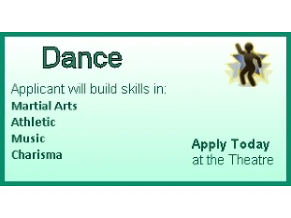 Dance Career (Sims 2 Conversion) by simsfinds - The Sims 3 Custom Content