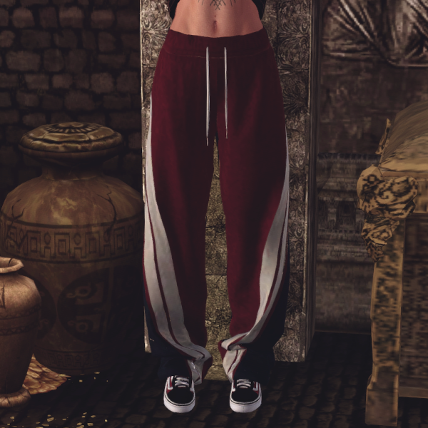 COTTON DENIM PANTS VERSION by simsfinds - The Sims 3 Custom Content