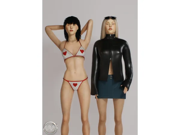 Alpha DEVON COLLECTION by Makemysims - The Sims 4 Custom Content