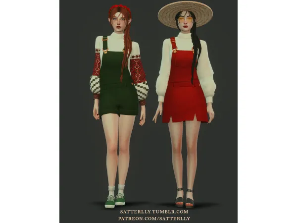 Maxis Match Set Marichka by satterlly - The Sims 4 Custom Content