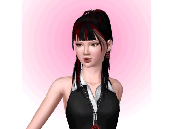 seoulsoul bubbly af hair sims 3 - The Sims 3 Custom Content