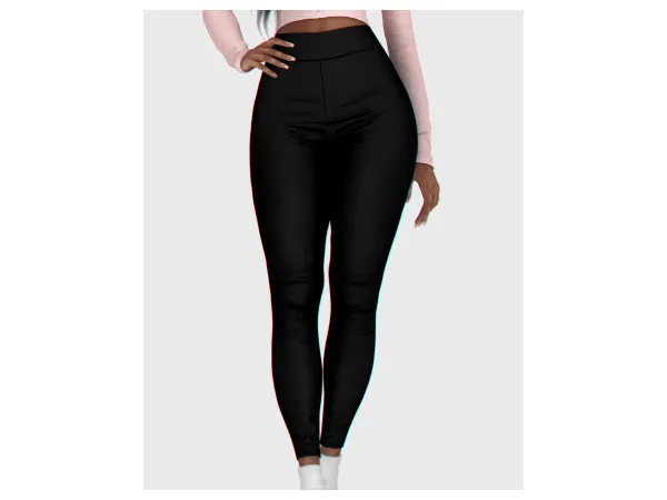 Alpha Basic Yoga Leggings by backtrackcc - The Sims 4 Custom Content