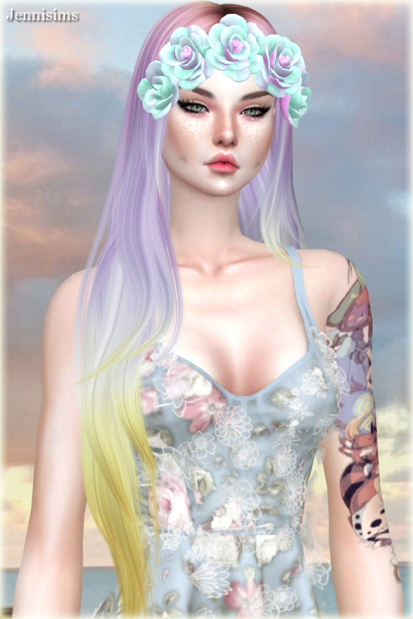 Mix Acc_Flowers BASE GAME by simsfinds - The Sims 4 Custom Content