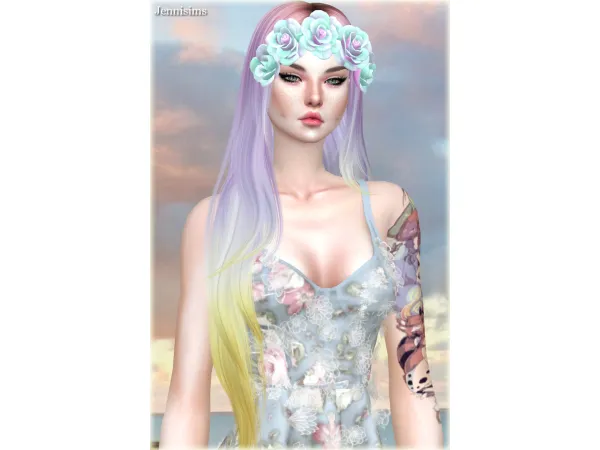 Mix Acc_Flowers BASE GAME by Jennifer Jennisims - The Sims 4 Custom Content