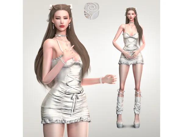Mix MINI PACK V21 by ROSELIPA - The Sims 4 Custom Content