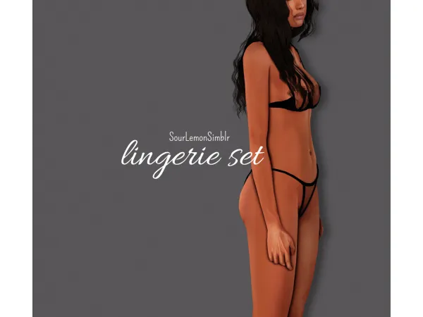 [sls]lingerie set