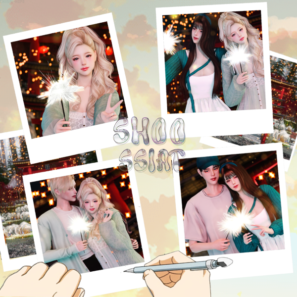 Alpha [SHOOSSIAT] The Foc and the Fireworks by simsfinds - The Sims 4 Custom Content