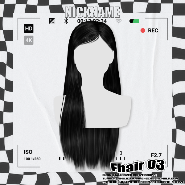 Alpha Fhair 03 by simsfinds - The Sims 4 Custom Content