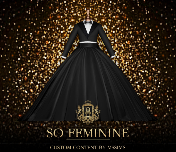 Alpha SO FEMININE by simsfinds - The Sims 4 Custom Content