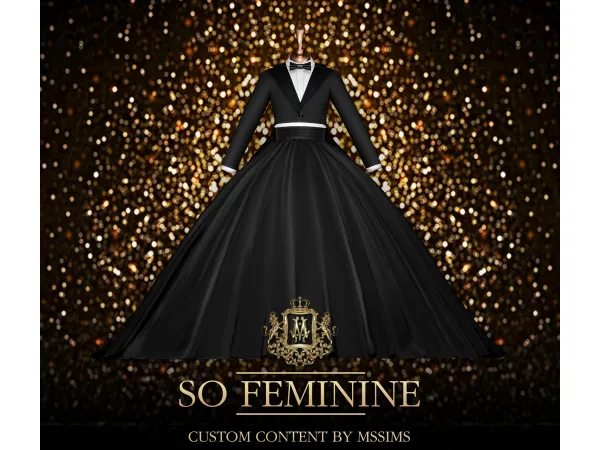 Alpha SO FEMININE by MSSIMS - The Sims 4 Custom Content