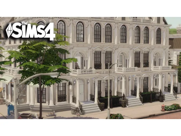 Maxis Match Poets Street Collab with Simsphony by Bojana Sims - The Sims 4 Custom Content