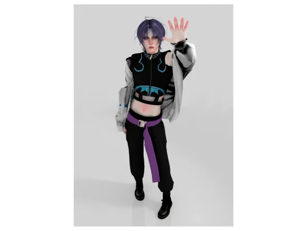 Alpha KITTEN WANDERER OUTFIT - The Sims 4 Custom Content