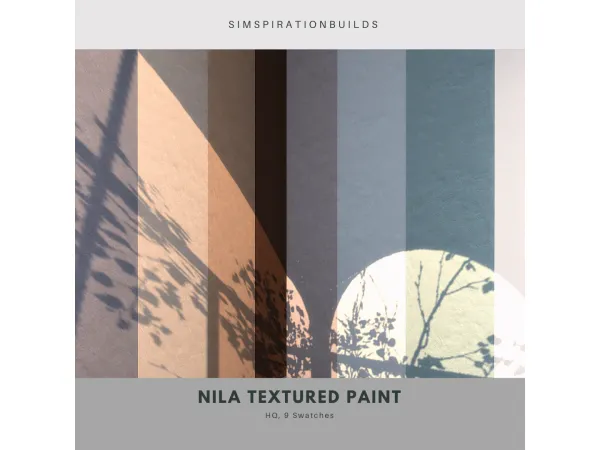 Nila Texture Paint Palette by SimspirationBuilds
