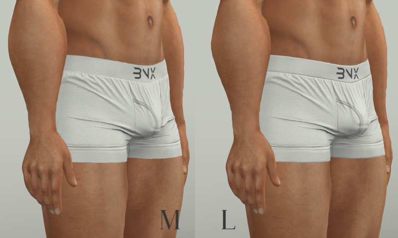 Mod The Sims - 16 Low-Rise Boxer Briefs