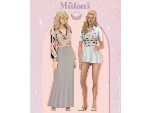Maxis Match Mulani by HuiEn - The Sims 4 Custom Content