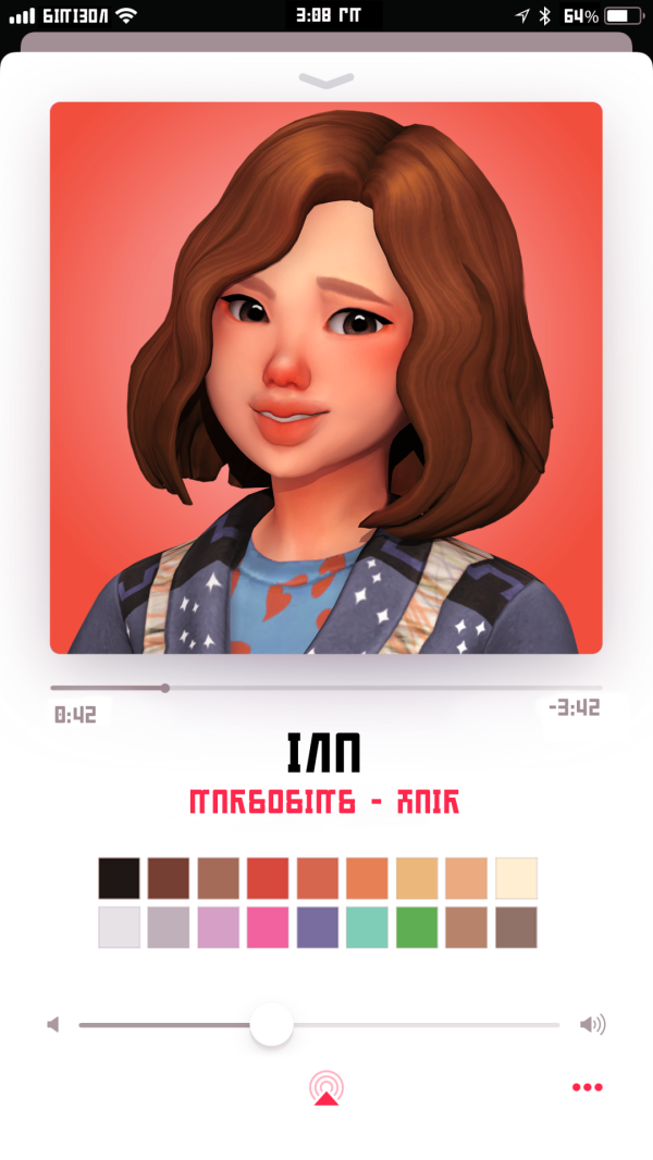 Maxis Match Ina hair by simsfinds - The Sims 4 Custom Content