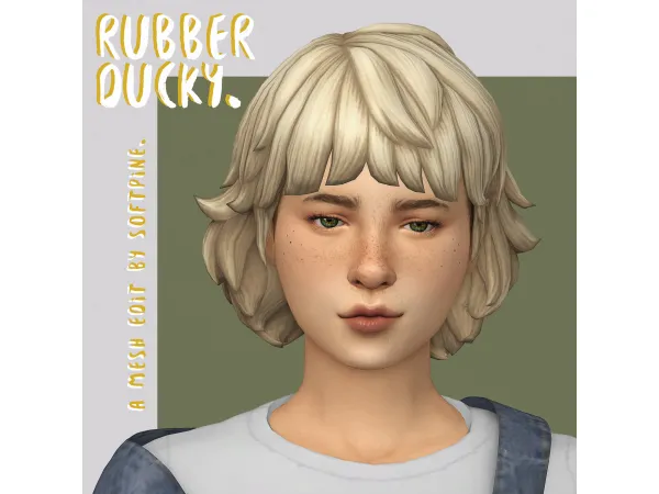 Maxis Match rubber ducky - The Sims 4 Custom Content