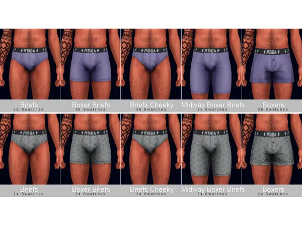Maxis Match Bloom Underwear Set by nucrests - The Sims 4 Custom Content