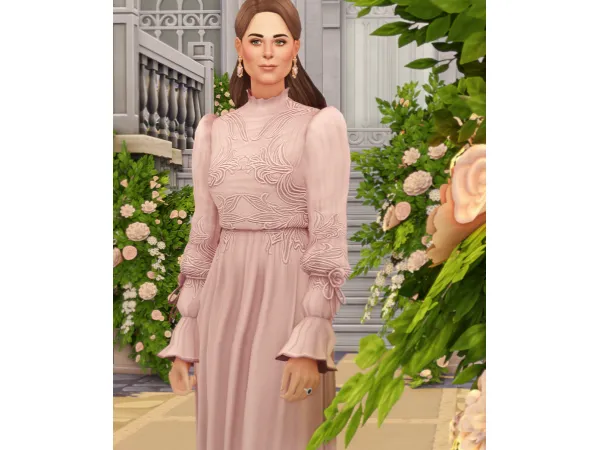 Maxis Match Rose in the Garden (Princess of XII) by Rusty's - The Sims 4 Custom Content