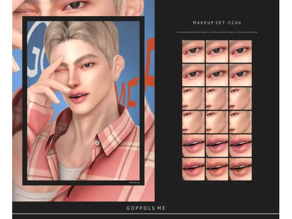 GPME-GOLD MAKEUP SET CC66 by GoppolsMe