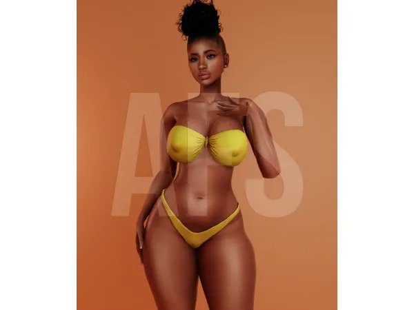 Alpha Cakey Preset by Afrosimtric Sims - The Sims 4 Custom Content