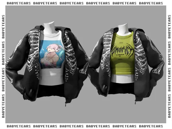 Alpha Just D0ntkn0w UwU set Babyetears - The Sims 4 Custom Content