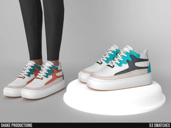 Alpha Sneakers - The Sims 4 Custom Content