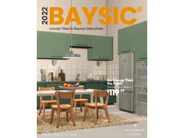 Maxis Match BAYSIC by Harrie - The Sims 4 Custom Content